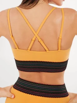 Boho Trim High Waist Tummy Control Bikini Set