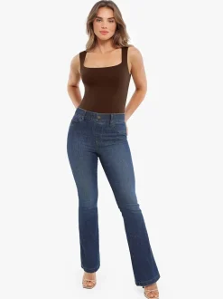 Cloud-Touch Double-Layer Shaping Sleeveless Top