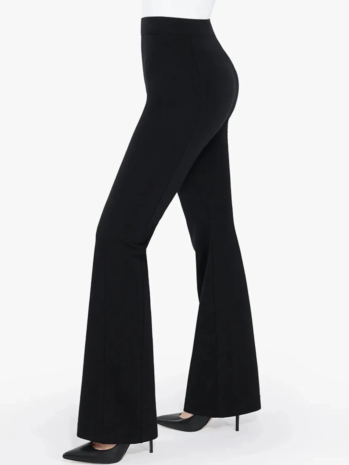 Day To Night Set Square Neck Tank Bodysuit Built-in Shapewear Pants