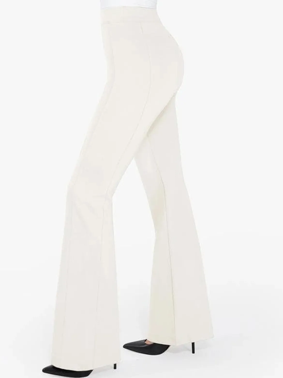 Day To Night Set Square Neck Tank Bodysuit Built-in Shapewear Pants