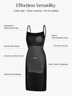 Dual-Wear Sculpting Faux Leather Dress