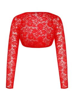 Long Sleeve Lace Shrug