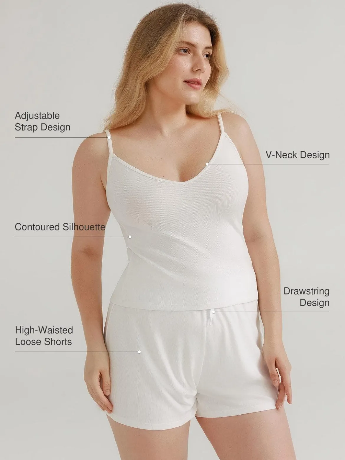 Modal Cami & Short Pajama Set