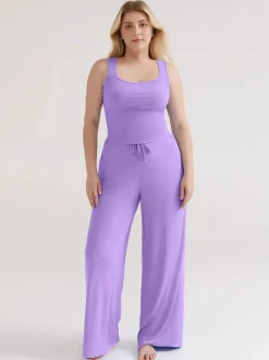 Modal Tank Top & Drawstring Pant Pajama Set