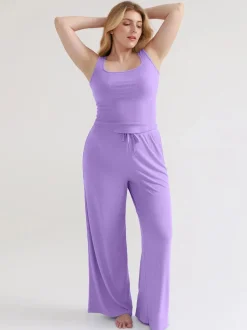 Modal Tank Top & Drawstring Pant Pajama Set