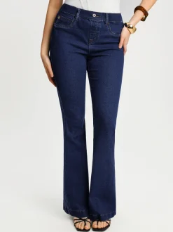 Sculpting High-Rise Stretch Flare Jeans