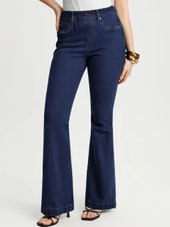 Sculpting High-Rise Stretch Flare Jeans