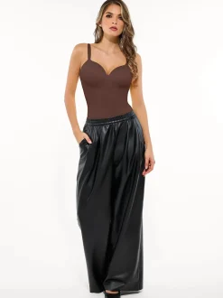 Seamless Built-in Bra All-in-One Push-Up Sculpting Cami Top