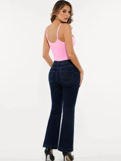 Seamless Lace V-Neck Shapewear Bodysuit