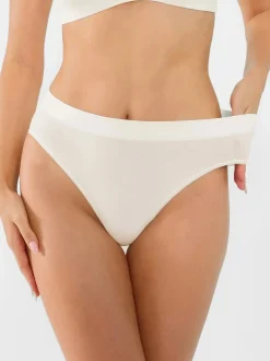 Seamless Ribbed-Waist Brief