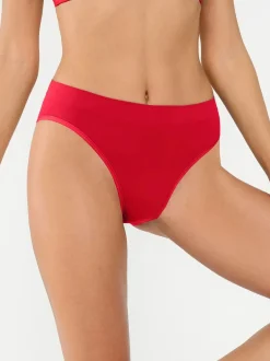 Seamless Ribbed-Waist Brief