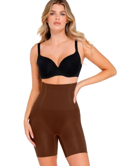 Seamless Tummy Control Mid-Thigh Shaping Shorts