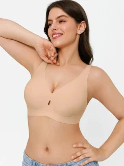 Seamless Wireless Jelly Contour Support Bra