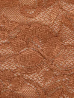 Shapewear All-Lace Hourglass Corset Side Slit Midi Dress