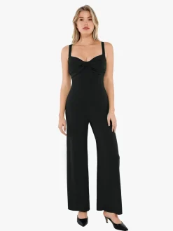 Shapewear Bias Twist Smooth Sculpting Jumpsuit