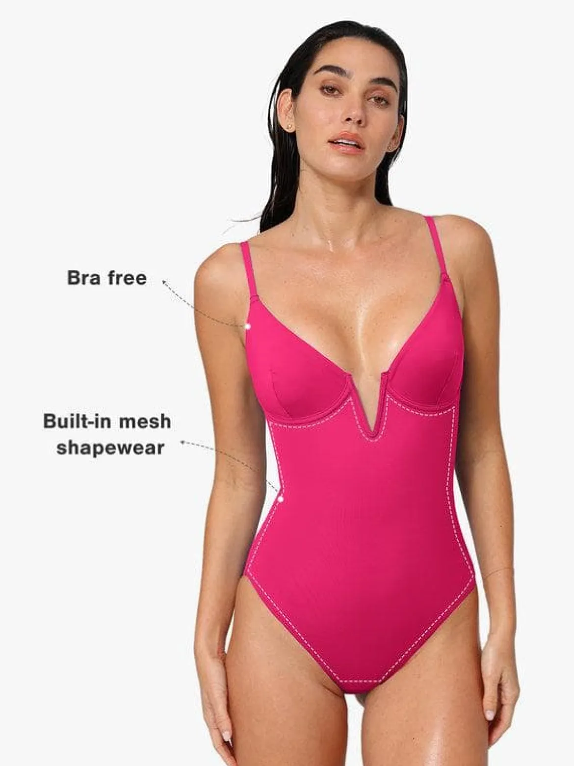 Shapewear Body-Sculpting Swimsuits