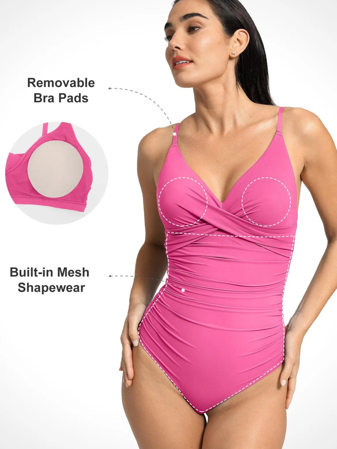 Shapewear Body-Sculpting Swimsuits
