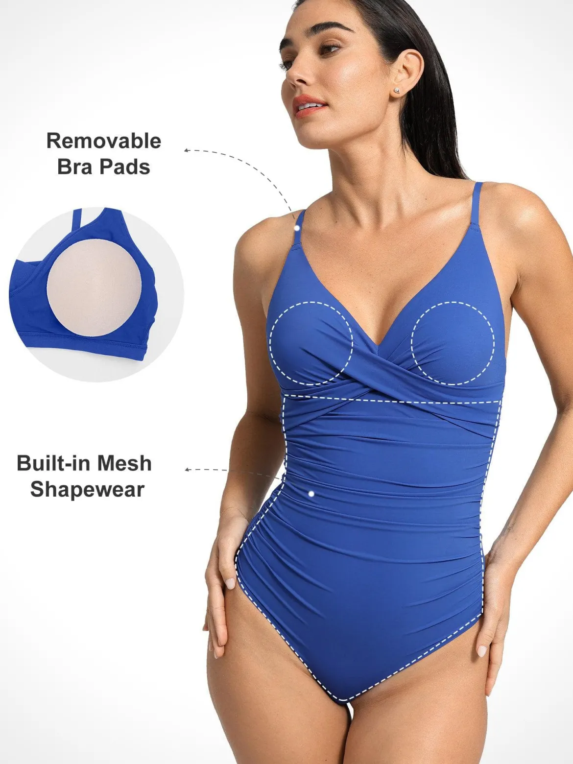 Shapewear Body-Sculpting Swimsuits