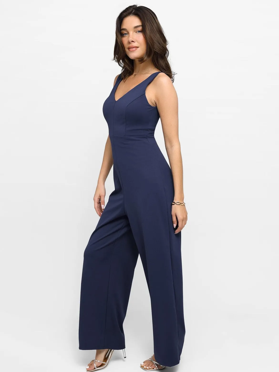 Shapewear Built-In Sculpting Midi Dress or Jumpsuit