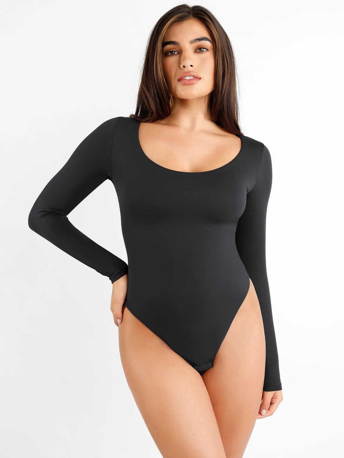 Shapewear CloudSense Scoop Neck Sculpting Bodysuit