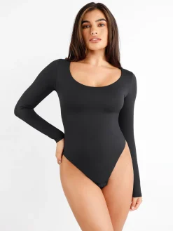 Shapewear Cloudsense Seamless Slimming Thong Bodysuits