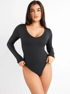 Shapewear Cloudsense Seamless Slimming Thong Bodysuits