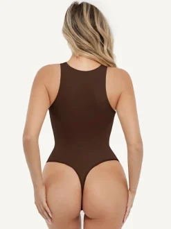 Shapewear Cloudsense Sleeveless Cutaway Round Neck Bodysuit