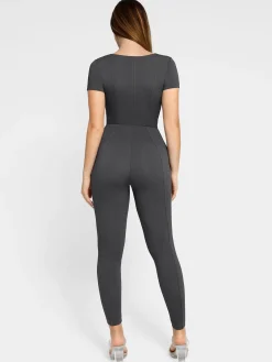 Shapewear Denim Sculpting Dress or Bodysuit or Jumpsuit