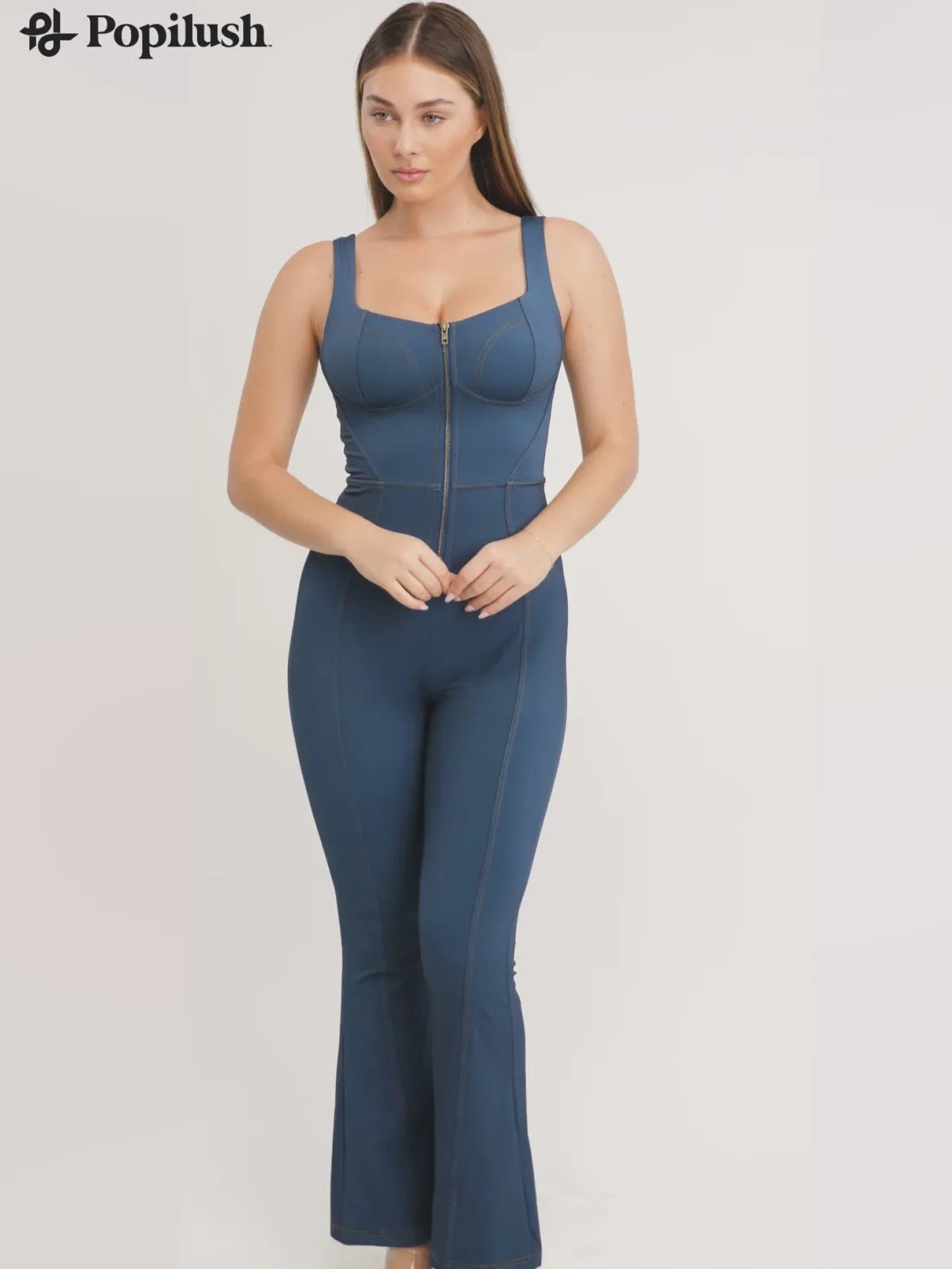 Shapewear Denim Sculpting Dress or Bodysuit or Jumpsuit