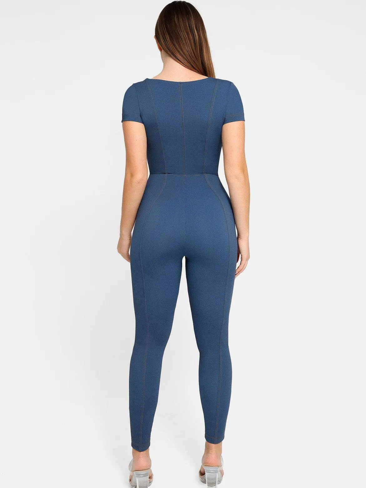 Shapewear Denim Sculpting Dress or Bodysuit or Jumpsuit