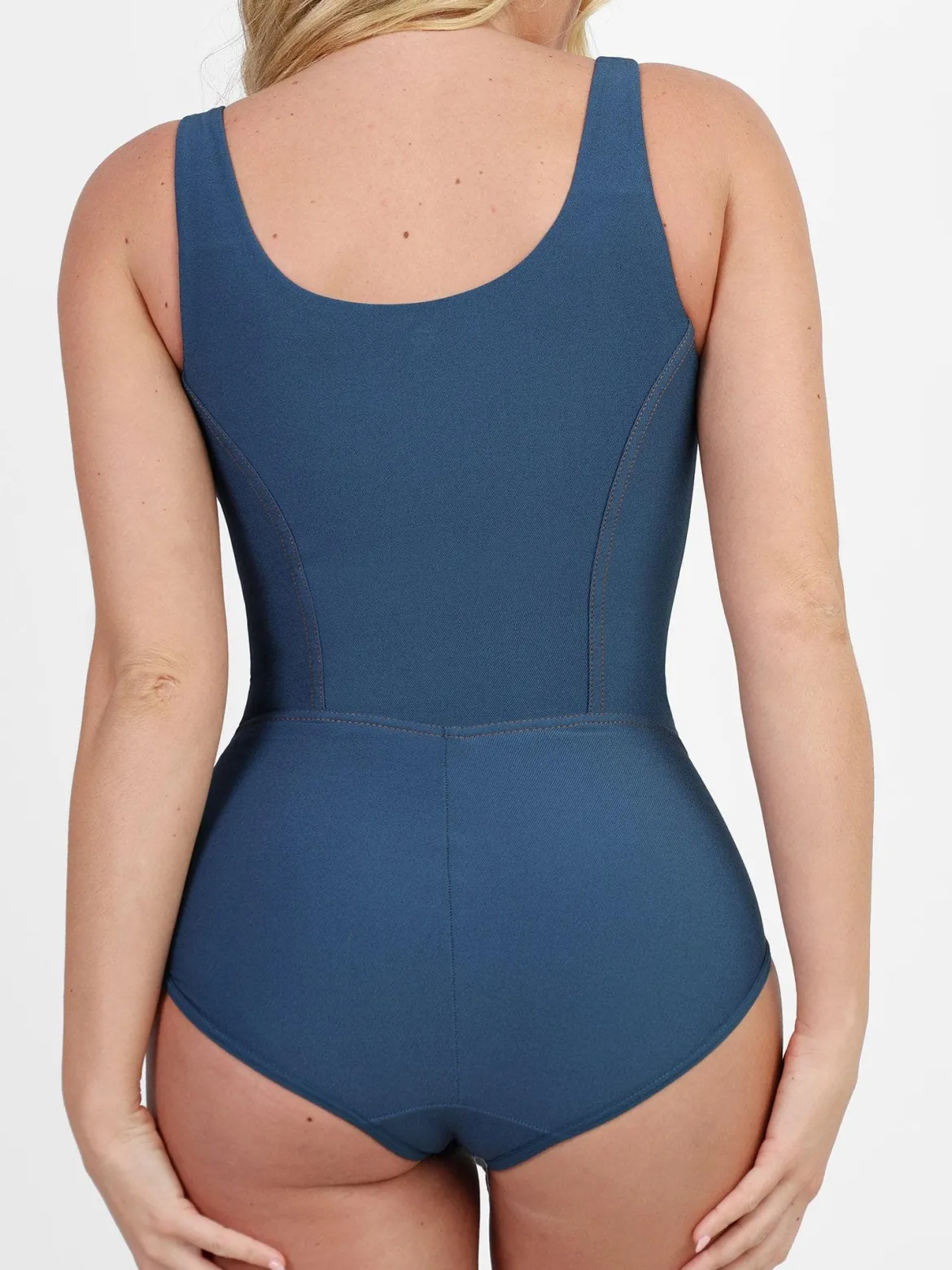 Shapewear Denim Sculpting Dress or Bodysuit or Jumpsuit
