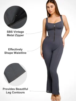 Shapewear Denim Sculpting Dress or Bodysuit or Jumpsuit