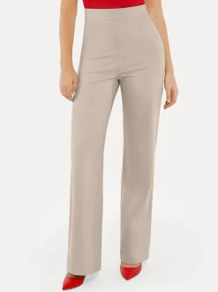 Shapewear Executive High Waisted Wide-Leg Ponte Pants