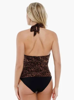 Shapewear Halter Tummy Control One Piece Swimsuit