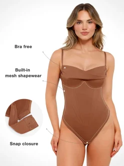 Shapewear Hourglass Corset Bust Draping Bodysuit
