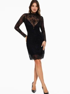 Shapewear 2-in-1 Lace Overlay Sculpting Dress