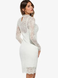 Shapewear 2-in-1 Lace Overlay Sculpting Dress