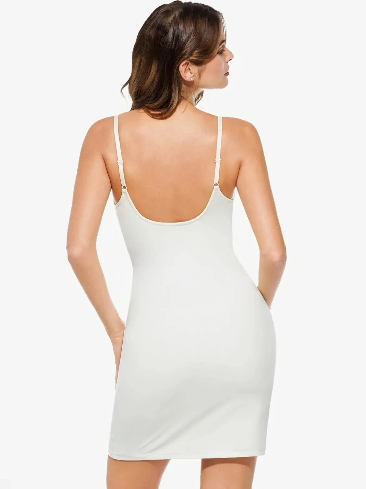 Shapewear 2-in-1 Lace Overlay Sculpting Dress