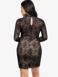 Shapewear Lace Fantasy Mini & Maxi Sculpting Dress Set