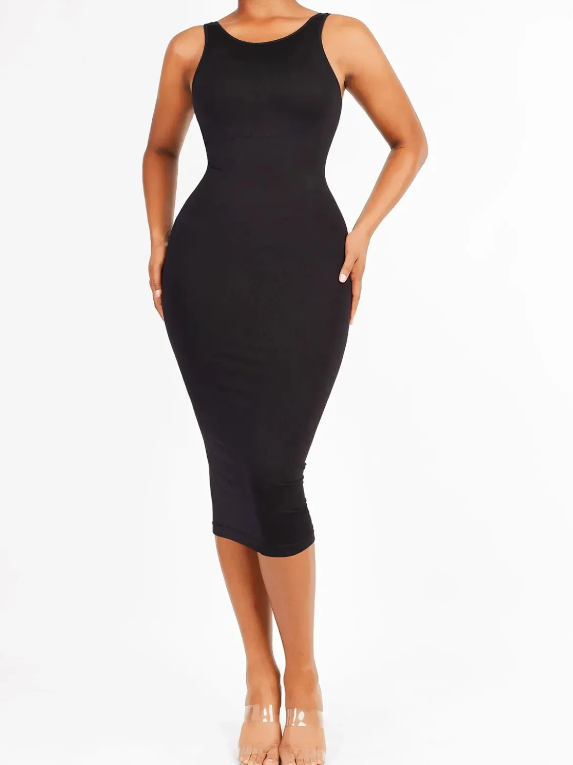 Shapewear Large U-Back Snatched Seamless Dress