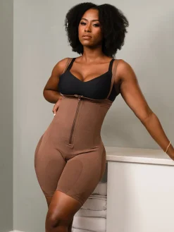 Shapewear Mesh Tummy Control Butt Lifter Bodysuit