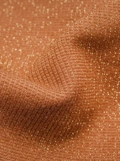 Shapewear Metallic Seamless Tummy-Control Bodysuit