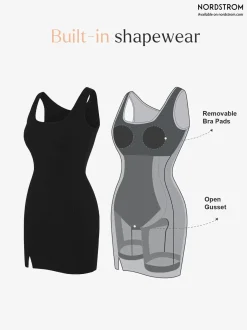Shapewear Modal Sculpting Mini Tank Dress
