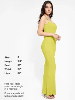 Shapewear Modal Slimming Maxi Slip Dress