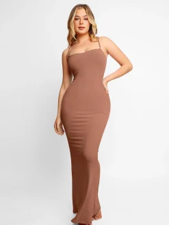Shapewear Modal Slimming Maxi Slip Dress