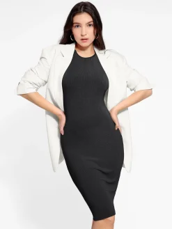 Shapewear Modal Tummy Control Midi Dress