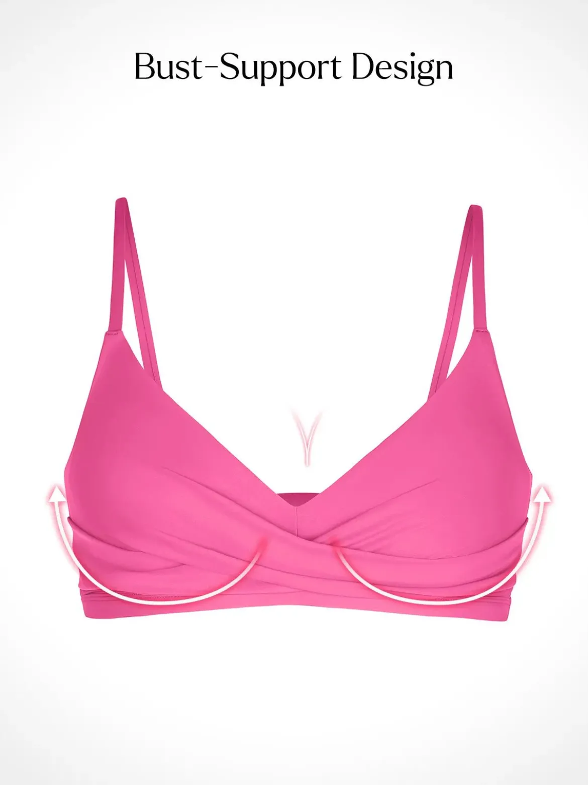 Shapewear Ruched Sculpting Bikini Top and Bottom Set