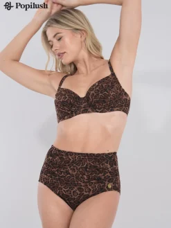 Shapewear Ruched Tummy Control Bikini Set