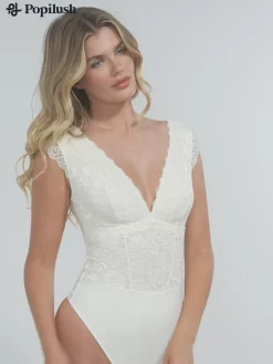 Shapewear Sculpting Lace Bodysuit or Midi Skirt or Shrug