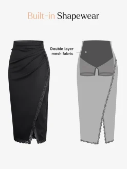 Shapewear Sculpting Lace Bodysuit or Midi Skirt or Shrug